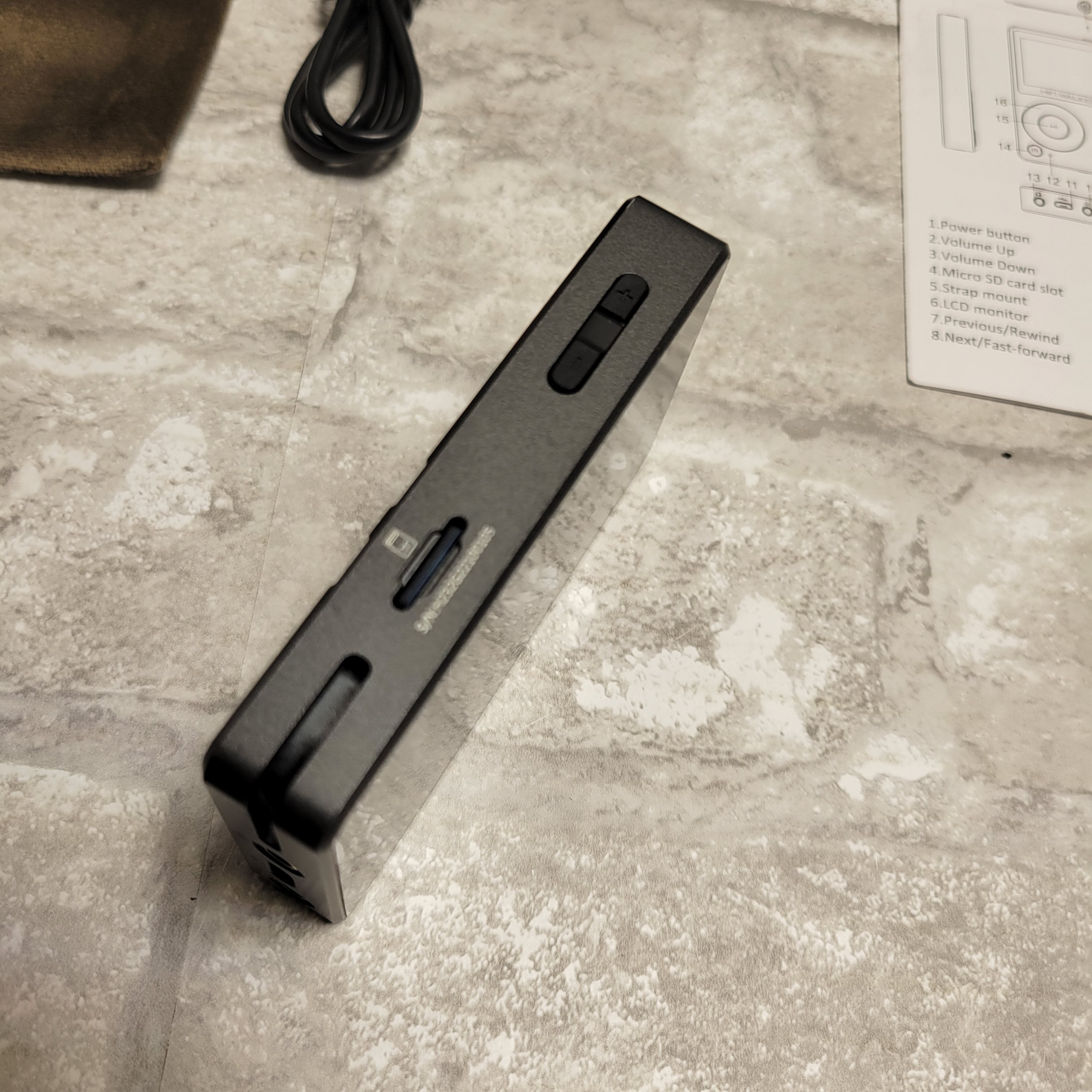 HIFI WALKER H2, High Resolution Bluetooth MP3 Player, DSD DAC, Portable Digital (8038529663214)